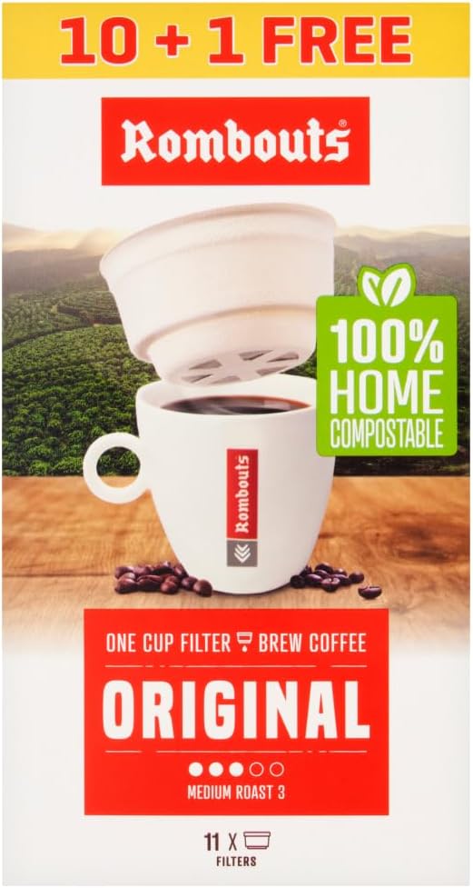 Rombouts Original One Cup Filter Coffee X10 70g : Amazon.co.uk: Home ...