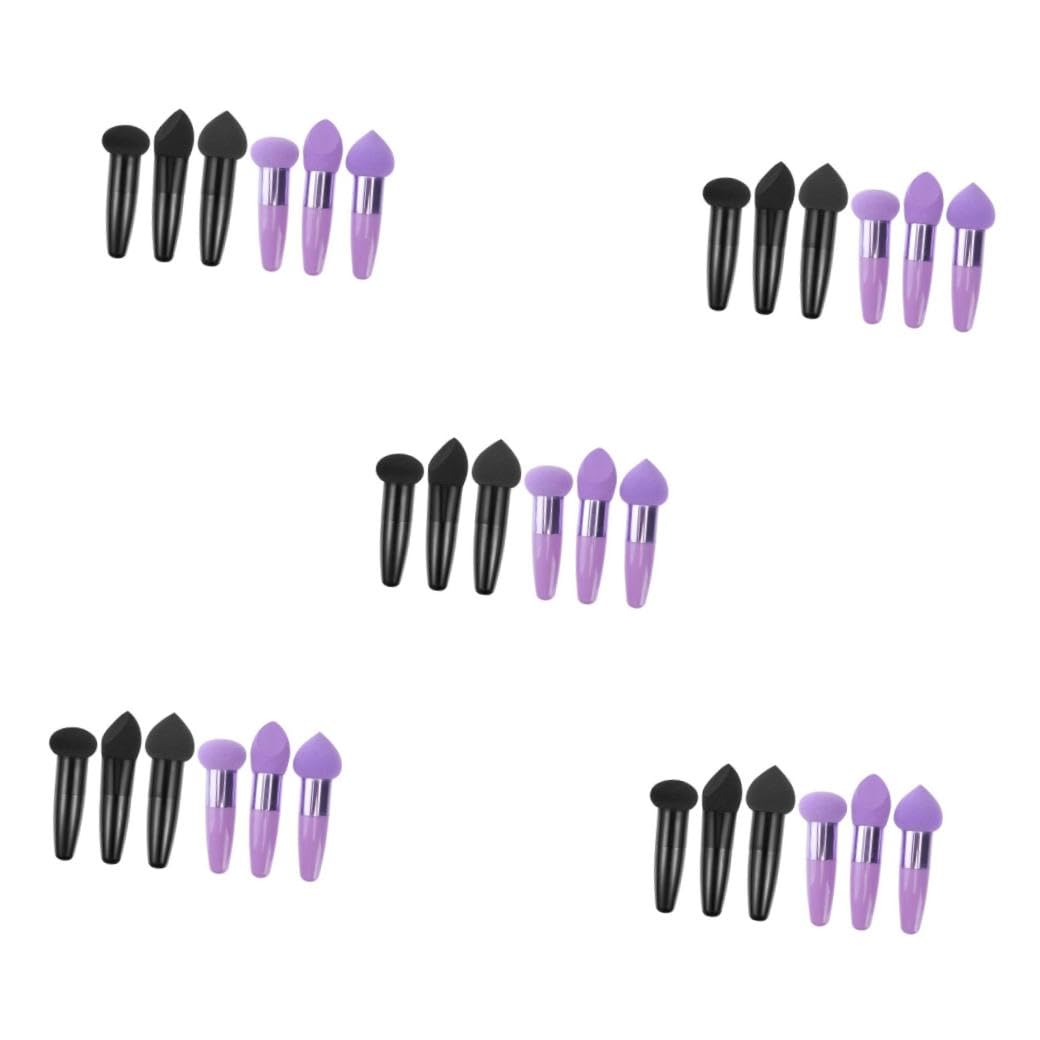 FOMIYES 5 Set Di Spugne Per Il Trucco Fondotinta Pennelli in Spugna Accessori Per Il Trucco Bagnato E Asciutto Strumenti Di Bellezza 6 Pezzi * 5