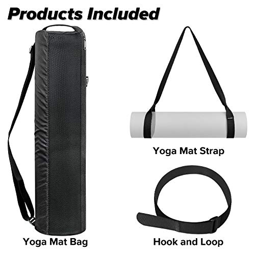 image for UMIA Yoga Mat Bag with Shoulder Strap for Yogis Waterproof Oxford Mat 