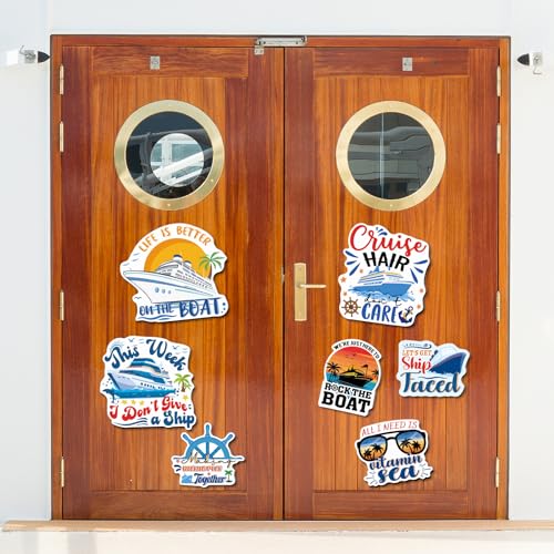 Decoraciones Magnéticas para Puerta de Crucero 7 Piezas miniatura 4