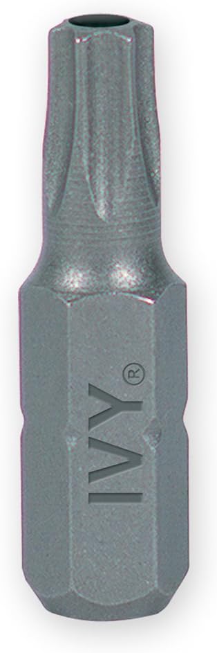IVY Classic 45410 1-Inch T25 Torx Tamper Resistant Insert Bit, Impact Plus, 10-Pack