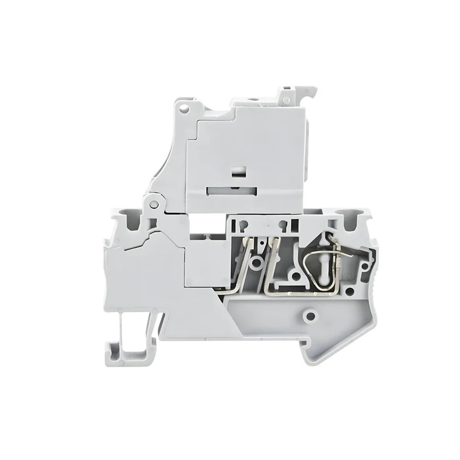 10 pezzi ST 4-HESI 5X20 Morsettiera portafusibile con leva di disconnessione, collegamento a molla, connettore for guida DIN NS 35 ST4-HESI(8P)