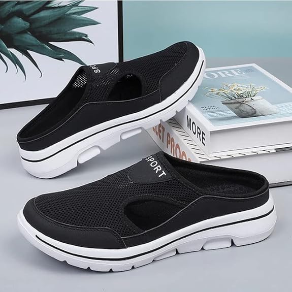 Men's Comfort Breathable Support Sports Sandals, Non Slip Orthopedic Sneakers Summer Slip on Walking Shoes3