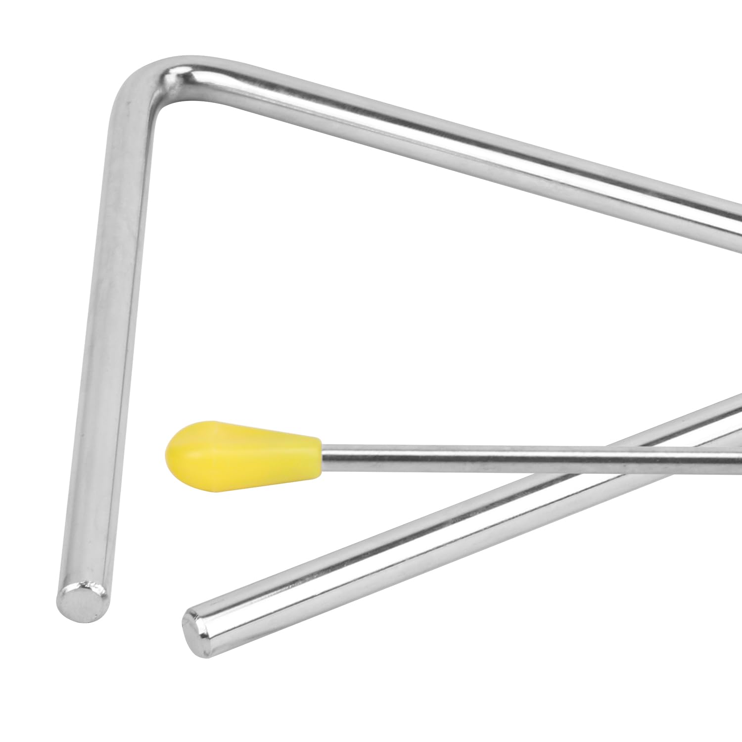 20 strumenti a percussione triangolari da 15,2 cm, strumento triangolare con percussione, strumento a triangolo a percussione ritmica per lezioni di musica, concerti, performance di band