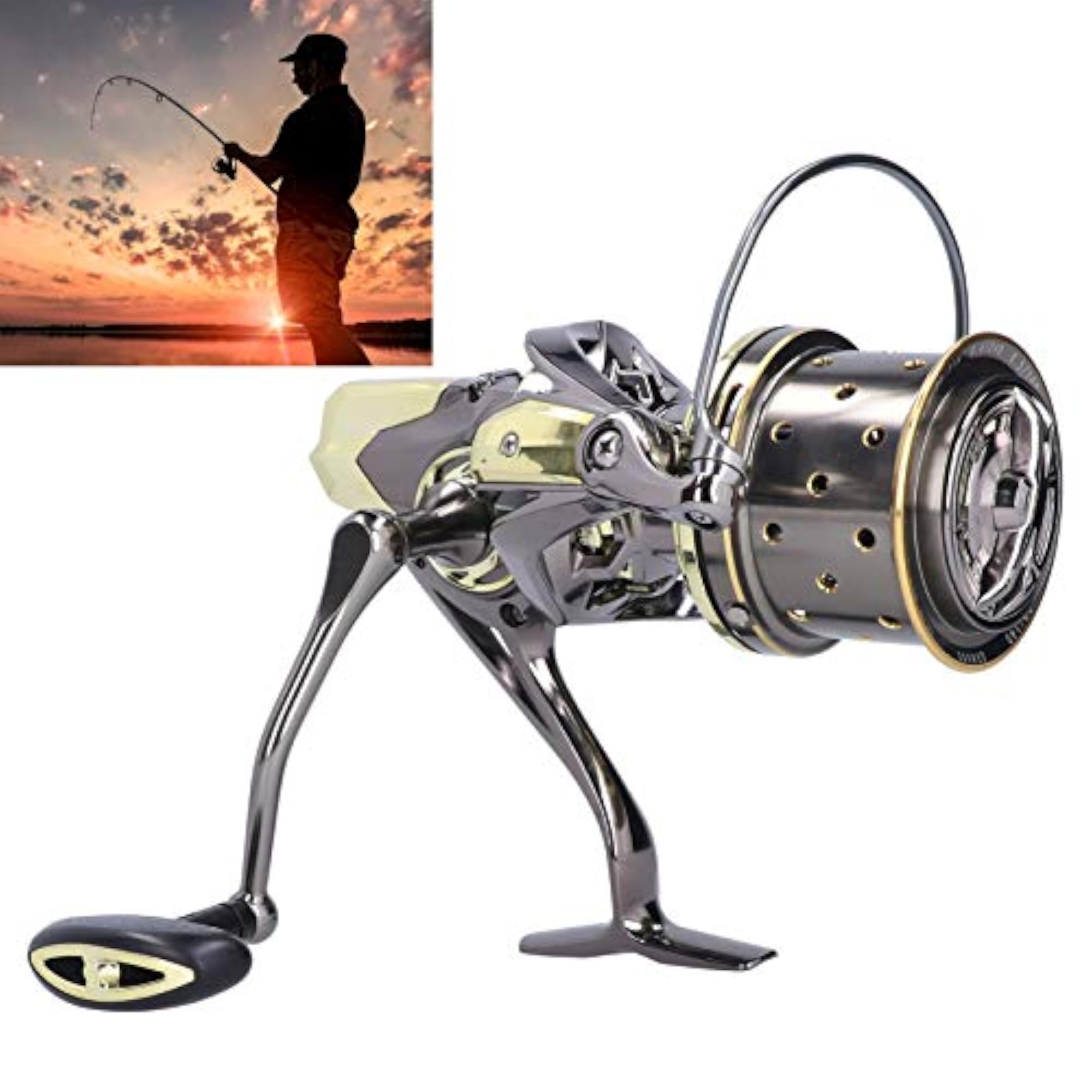 Durable Fishing Reel for Sea Rod, Strong Performance
