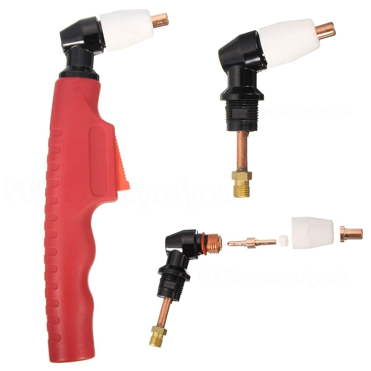 TECHNO TRONICS PT31 CUT 40 plasma cutter Torch Air-Cooled plasma cutting Complete set with 3-5 meter Cable,Fit cut 40 plasma welding machine torch, Multicolor