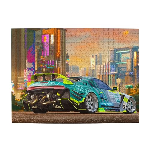 Wooden Jigsaw Puzzle 500 Pieces Nissan Silvia Tuning Supercars Challenging