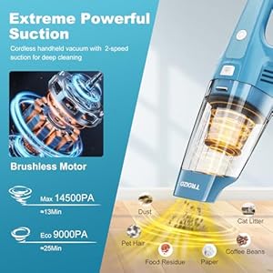 Handheldvacuumcordless14500papowerfulsuctionhandheldvacuumcleanerwithbrushlessmotorrechargeableandportablecarvacuumcleanerwithmultiaccessoriesforhomeofficecarpet Urban Country Home Decor Handheld vacuum cordless 14500pa powerful suction hand held vacuum cleaner with brushless motor rechargeable and portable car vacuum cleaner with multi accessories for home office car pet urban country home decor