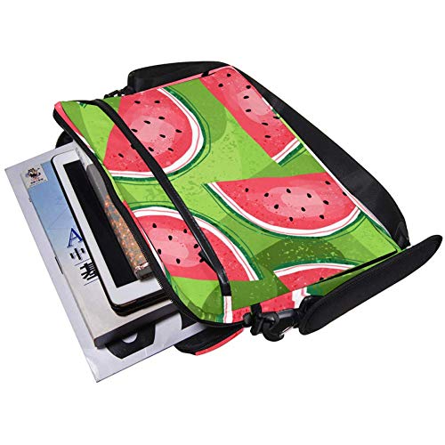 Bolso bandolera para portátil de 14 pulgadas con compartimentos amplios 5