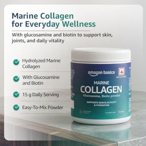 Image of Amazon Basics Collagen Supplement Powder | 200g