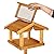 Kingfisher Premium Bird Table with Built in Feeder