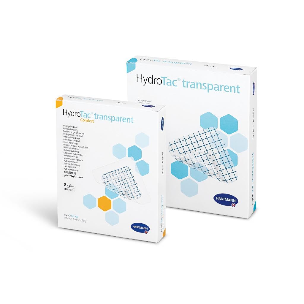 HARTMANN Hydrotac Transparent Comfort Wound Association - 10 unidades