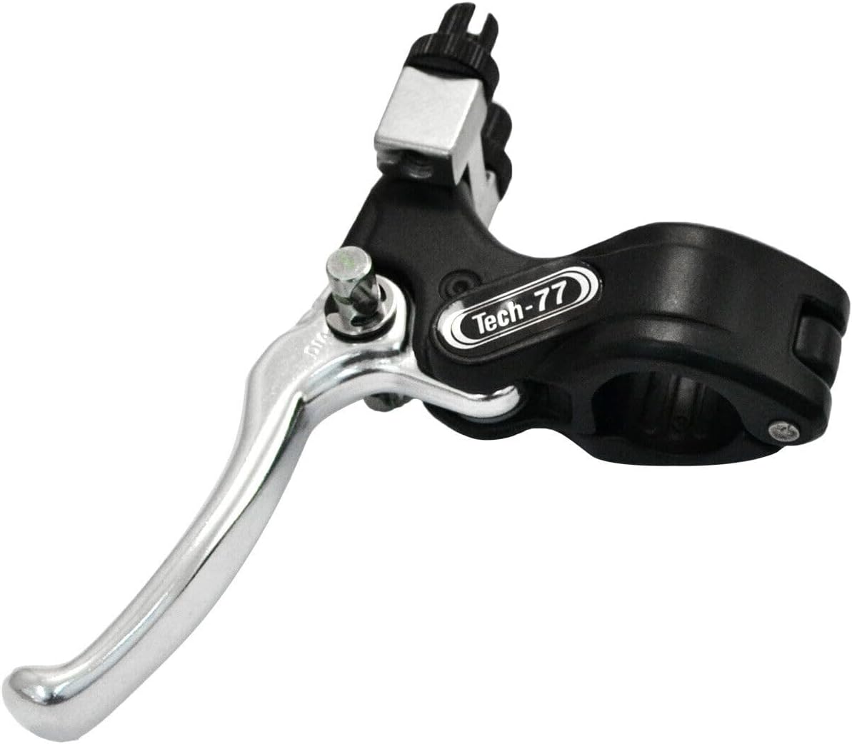 Dia-COMPE TECH-77W Double Cable Pull Left Hand Brake Lever, DP2847-L, Black/Silver