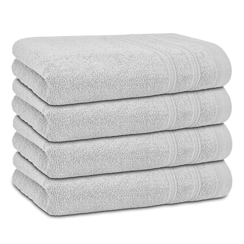 Decasatextil - Juego Toallas De Lavabo 4 Unidades 100 Algodón 450gr, Tamaño 50x100cm - Toallas Manos - Toalla Suave Y Duradera Para Secar Tus Manos Y Rostro Perla Decasatextil - Juego Toallas De Lavabo 4 Unidades 100 Algodón 450gr, Tamaño 50x100cm - Toallas Manos - Toalla Suave Y Duradera Para Secar Tus Manos Y Rostro Perla