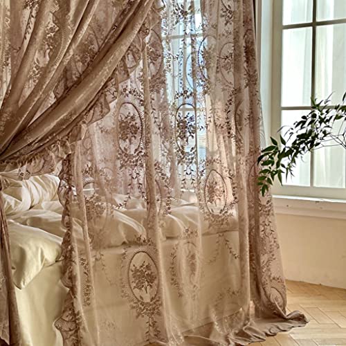 Elegante Spitze, Prinzessin, 4 Eckpfosten, Moskitonetz, romantisch, für Mädchen und Frauen, Bettvorhang, Baldachin für Erwachsene, Hochzeit, Schlafzimmer, Kinderzimmer, Dekoration