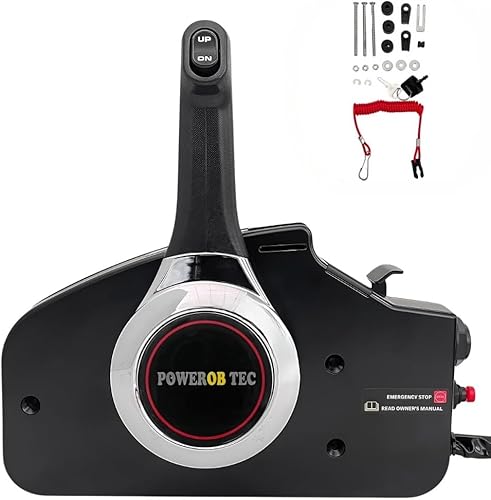 Caja de control del acelerador marino 24800-ZZ5-A02 y 24800-ZZ5-A03 montada lateral adecuada para motores fueraborda Honda Caja de control del acelerador marino 24800-ZZ5-A02 y 24800-ZZ5-A03 montada lateral adecuada para motores fueraborda Honda