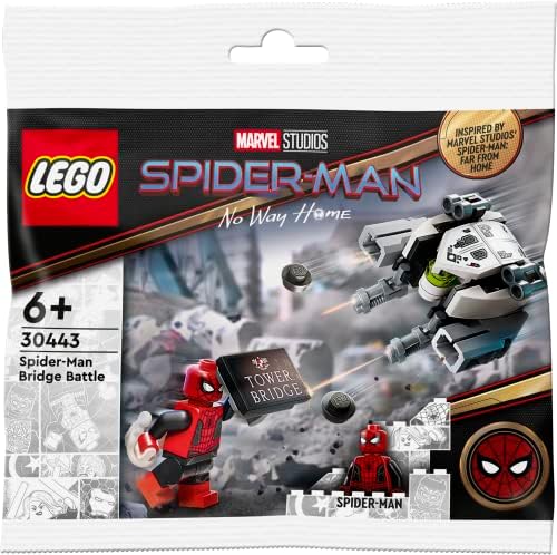 LEGO Spider-Man Bridge Battle,Creative Thinking,Multicolor, 45 Pcs