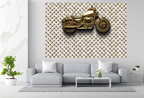 Image of Cabana Homes (48 inch x 36 inch) 3D Self Adhesive Wallpaper, Living Room, Bedroom, Sofa Background, Gypsum Board, Office