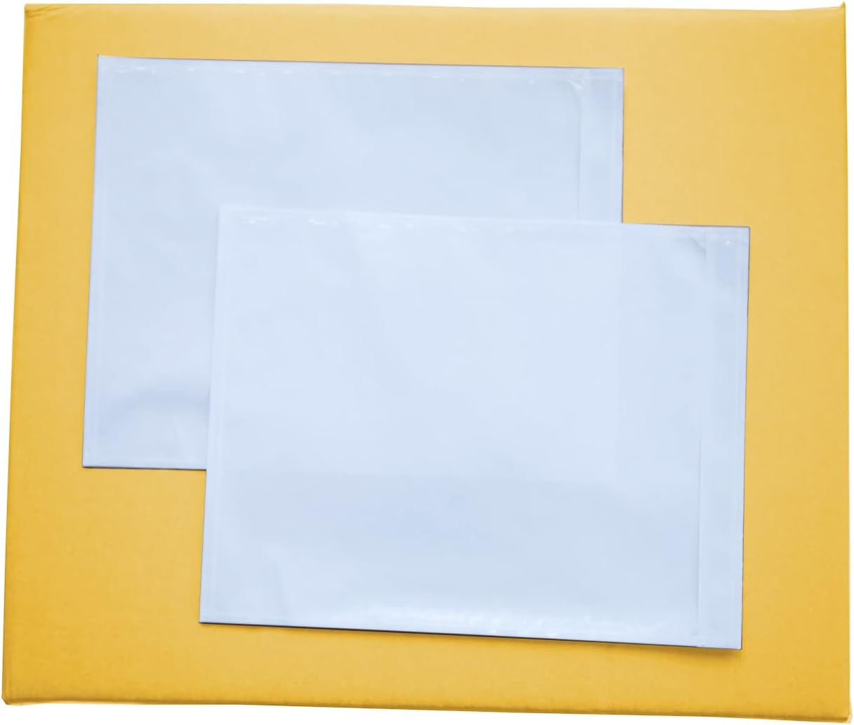 100 Pack 7" x 10" Clear Packing Envelope Shipping,Adhesive