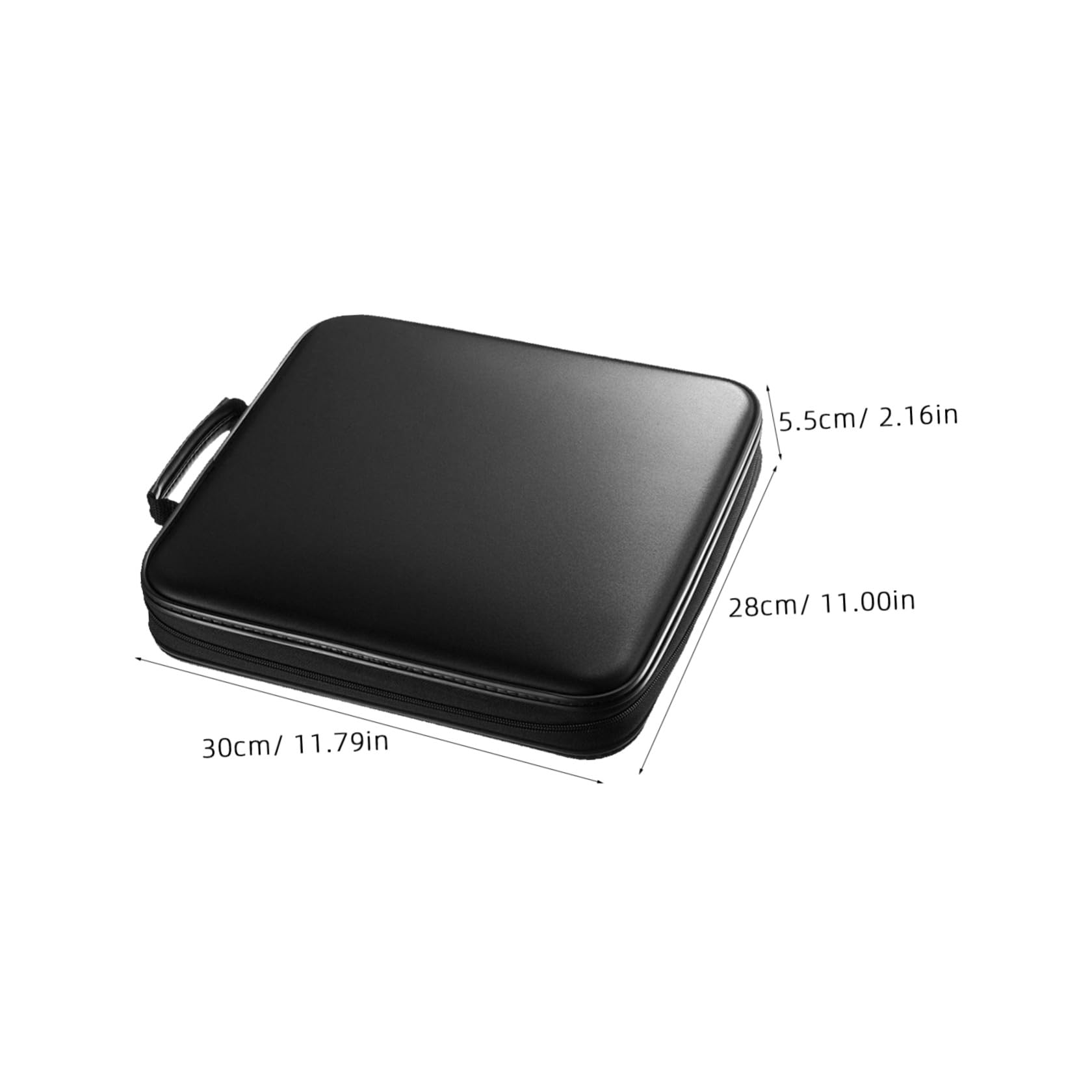 Cabilock Custodia per CD da Dvd Borsa Porta CD Portatile per Auto e Uso Quotidiano Realizzata in Materiale Sicuro e Resistente Cerniera