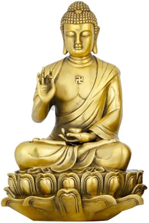 真鍮の彫像アイドル、 仏像 家の装飾のための仏像、如来仏像 座仏