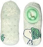 Peanuts Women's Snoopy Holiday Single Cuffer Slipper Socks