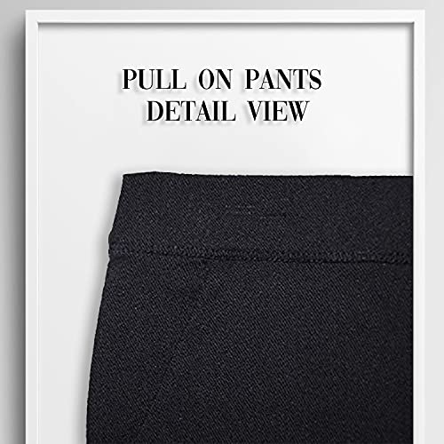 Hybrid & Company Women's Basic Skinny Stretchy Side Stripe Work Pants3