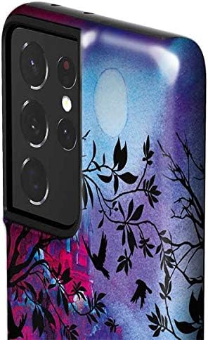 Skinit Pro Phone Case Compatible with Galaxy S21 Ultra 5G - Officially Licensed Disney Snow White Enchanted Forest Silhouette Design