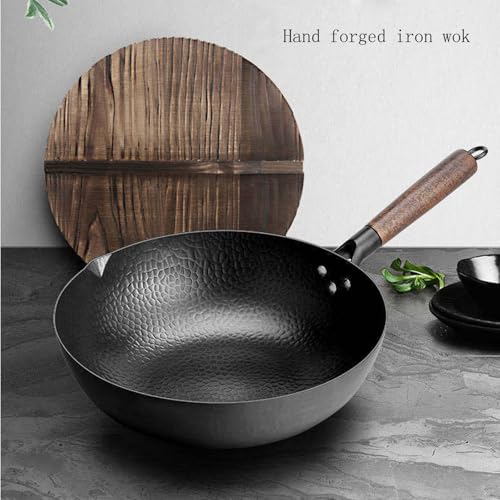 Wok de Hierro Antiadherente con Tapa 32 cm miniatura 4