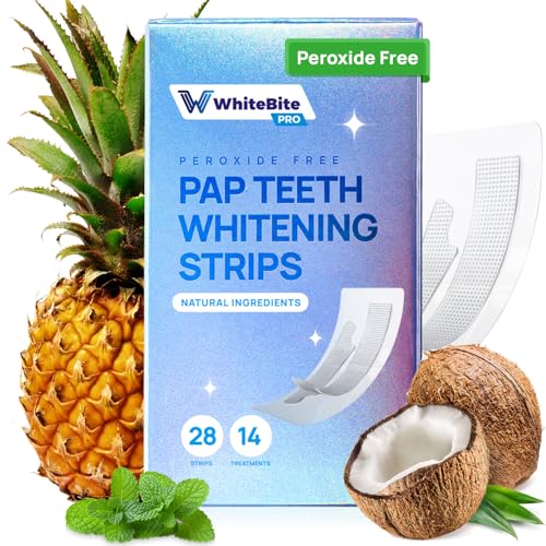 Whitebite Pro Natural Pap Teeth Whitening Strips (14 Treatments /...