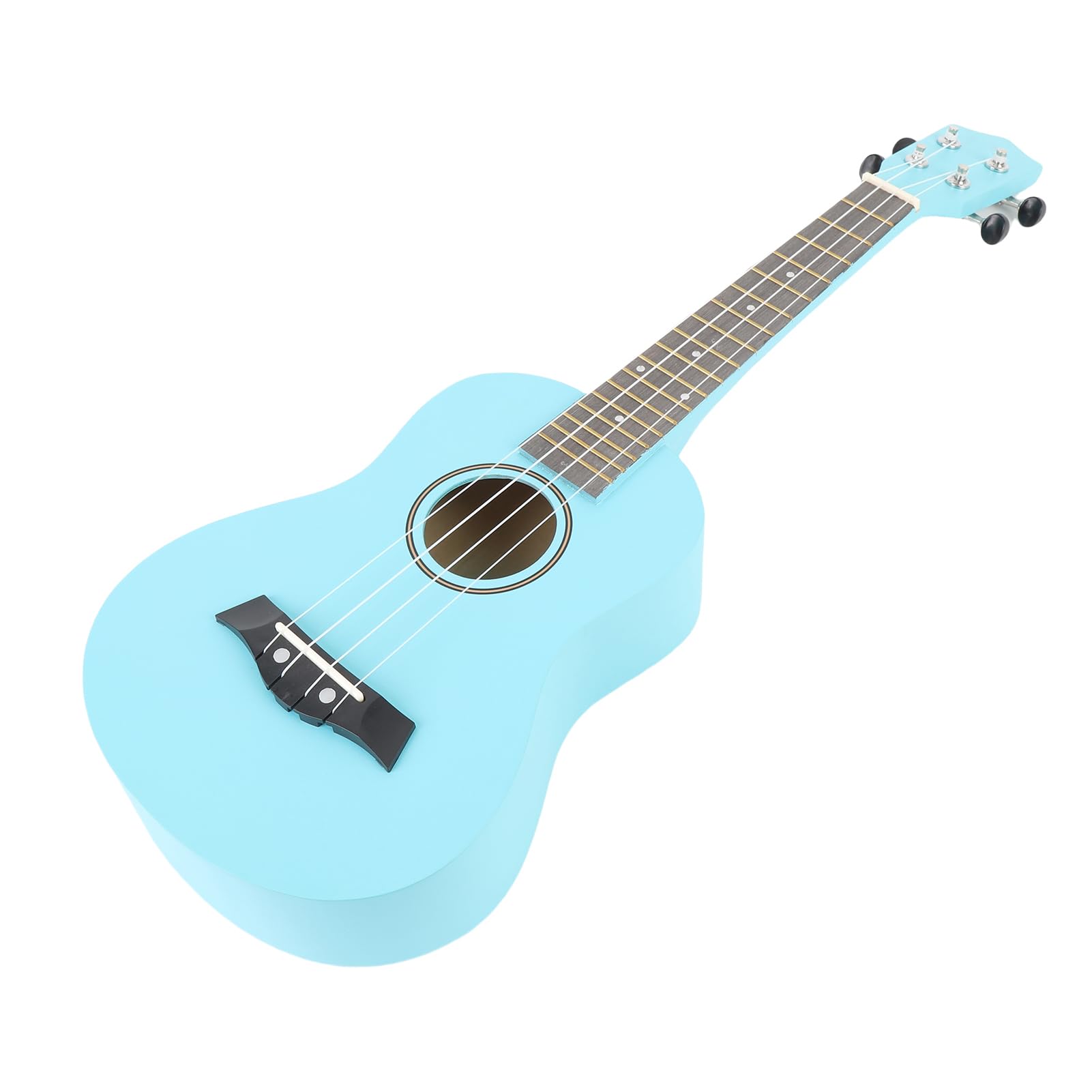 Starter Kit per Ukulele in Tiglio da 61 Cm con Accordatore digitale. Il Set per Ukulele per Principianti a 4 Corde Include Corde in Nylon, Plettri e Borsa per Il Trasporto per Imparare e