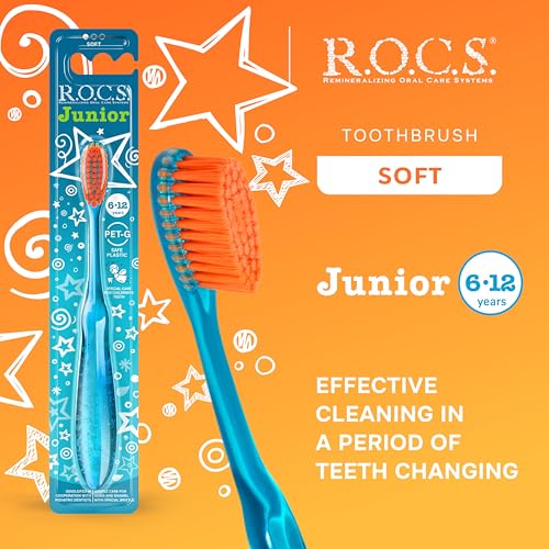 R.O.C.S. - Zahnbürste - Junioren - 6 bis 12 Jahre- Sichere Zahnbürste (farbe kann nicht ausgewählt werden) – Bild 6