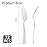 N9R 72PCS Silver Plastic Forks, Solid, Durable and Heavy Duty Disposable Silverware Forks, Perfect Plastic Utensils for Party, Wedding and Daily Use