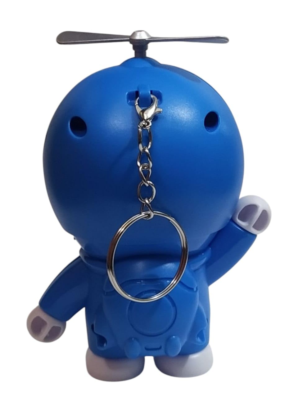 Delicacy Handicraft Plastic Cute Doraemon Face Changing Toy Keychain With Working Bamboo CopterÂ–Cute Doremon Expressions Fidget Key Ring Gift For,Kids,And Doremon Fans Lightweight&Durable Design,Blue - Image 5 thumbnail