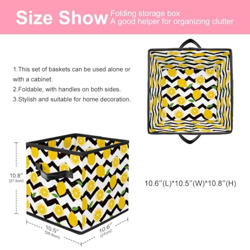 Cube de rangement placard maison boîte tissu pliable - 3