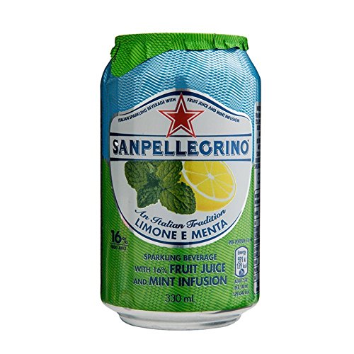 San Pellegrino Lemon & Mint Soft Drink Beverage 330ml