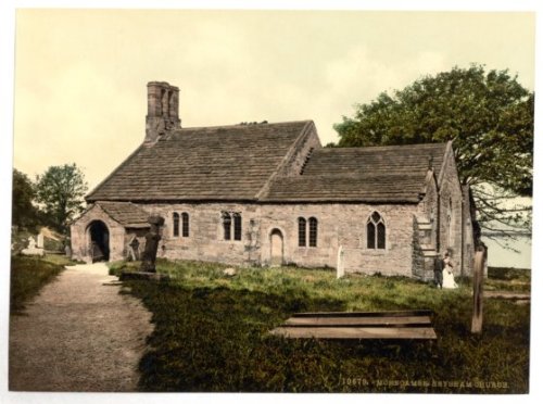 Fingerprints Lancashire, Heysham, St. Peter's Church - English Photochrome - EPC626 Satin Paper A3 Size