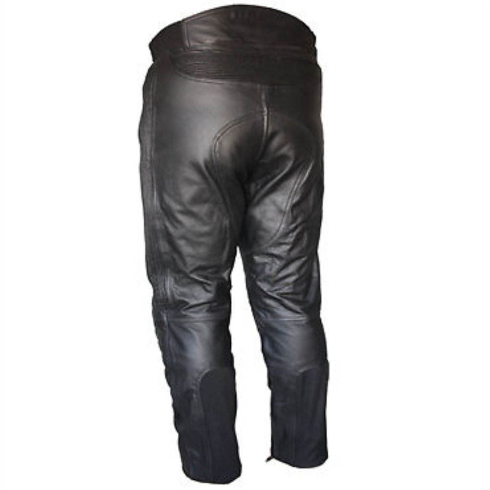 Bikers Gear Australia Herren Weiche Premium-motorradhose Aus Leder Cargo Mixte