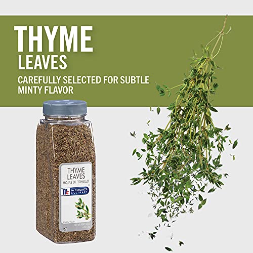 Mccormick Culinary Thyme Leaves, 6 Oz - One 6 Ounce Container Of Dried Thyme Leaves thumb #4