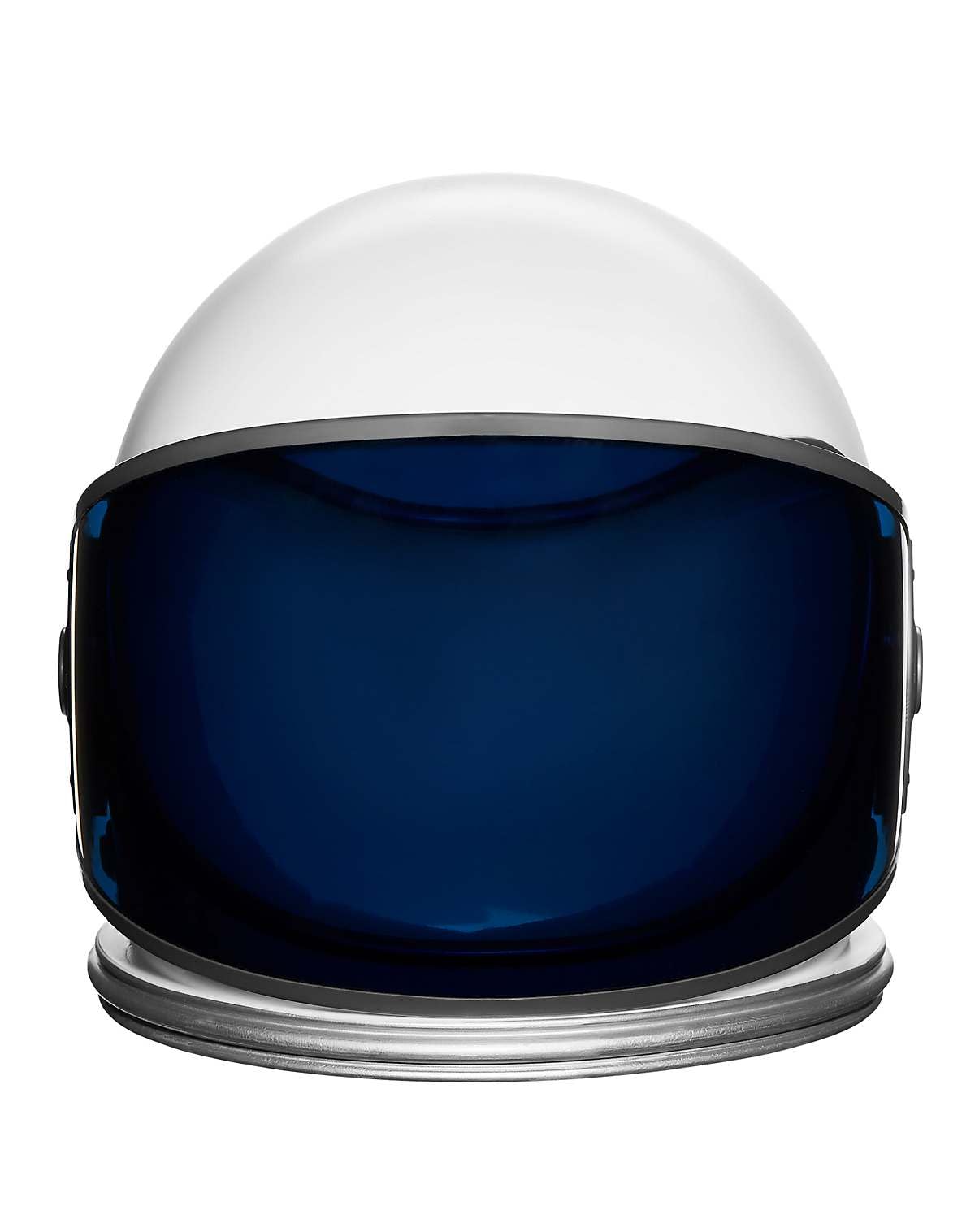 Spirit Halloween Weißer Astronautenhelm für Erwachsene, Astronauten-Cosplay, Astronauten-Kostüm-Zubehör, Weltraumhelm, einfaches Kostüm