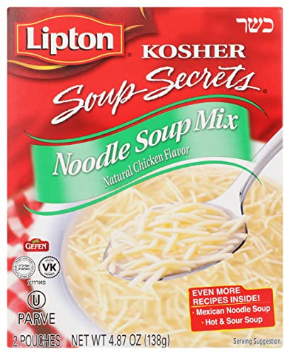 Image of Lipton, Soup Mix Kosher Chicken Noodle, 4.09 Oz