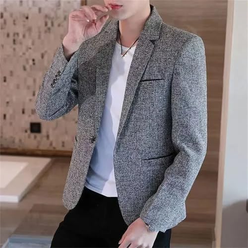 Men's Short Party Suit Jackets Coat Cropped Blazers Clothes Casual Vintage coat2
