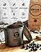 Kimera Koffee Original Blend - Organic Medium Roast Ground Coffee, Vitamin-Infused with Taurine, Alpha GPC, DMAE, L-Theanine for Cognitive Support & Athletic Performance, 12oz
