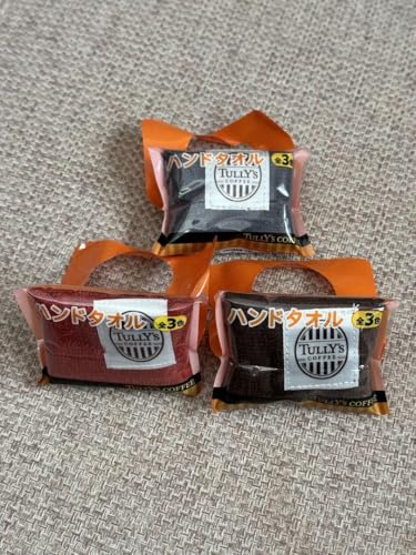 TULLY'S タリーズ ハンドタオル 全3種 コンプセットのサムネイル