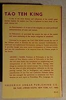 Tao Teh King: Interpreted as Nature and Intelligence By Archie J. Bahm B019HFY3ZQ Book Cover
