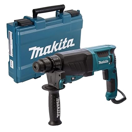 Makita HR2630 26 millimeters 3 Mode SDS Plus Rotary Hammer Drill | 800W | Blue