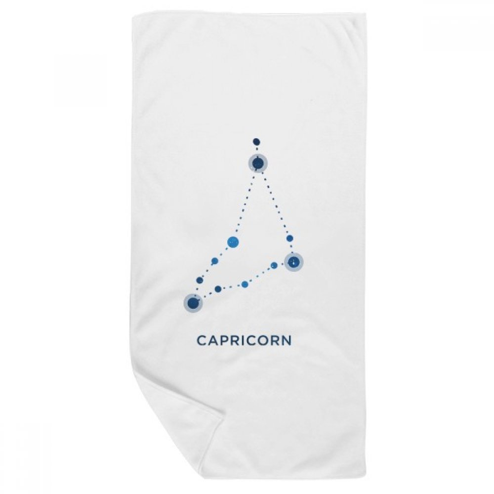 Serviette de bain Capricorne douce pour peaux sensibles et fragiles