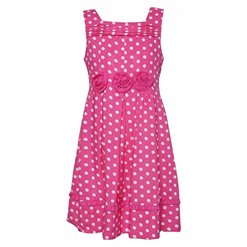 Robe fille La-V en coton doux pour les enfants de 2 à 8 ans