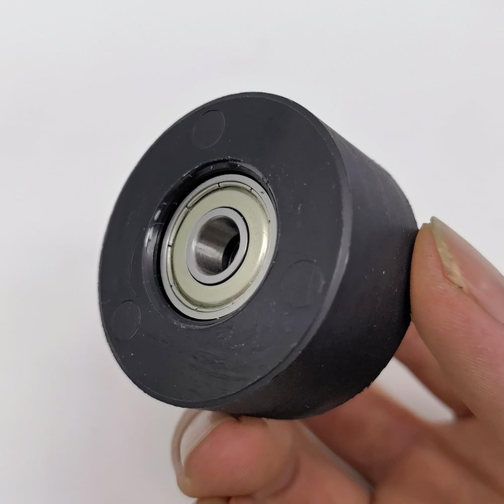 Whychstore Rudermaschinen-Sitzräder, Hartstahl-Kugellager, Nylon-Riemenscheiben, 45 x 21 x 8 mm, Ersatz für wasserabweisende Ruderer, 4 Stück