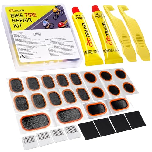 cyctravel Bike Tire Repair Kit, Bicycle Inner Tube...